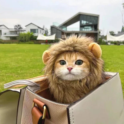 Lion Mane Cat Costume Hat