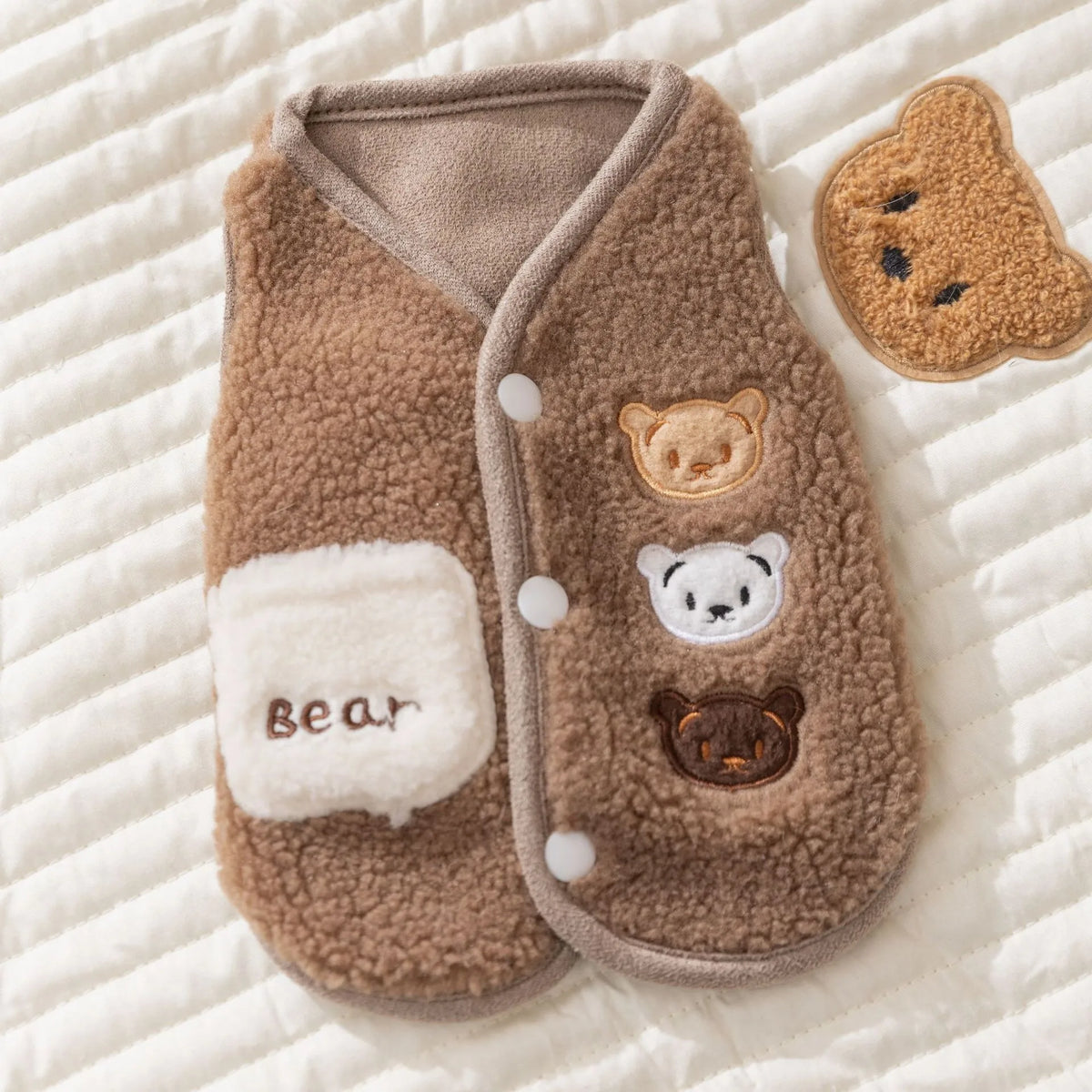 Fleece Dog and Cat Winter Jacket
