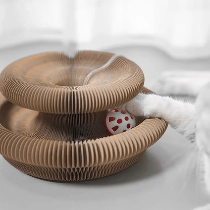 Foldable Cardboard Cat Scratcher
