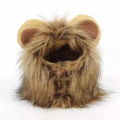 Lion Mane Cat Costume Hat
