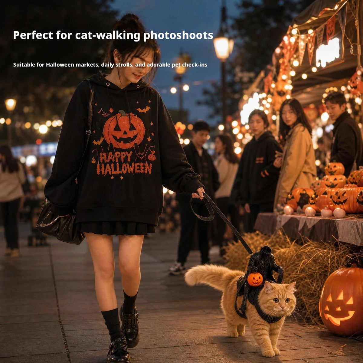 Headless Horseman Cat Costume