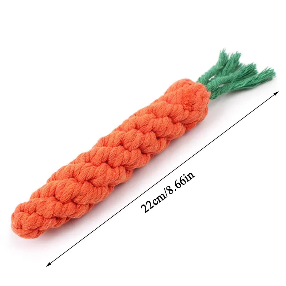 Hand-Woven Cotton Dental Chew