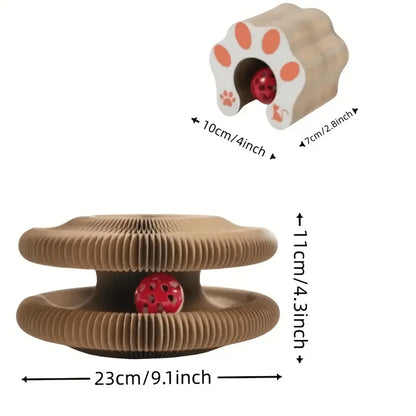 Foldable Cardboard Cat Scratcher