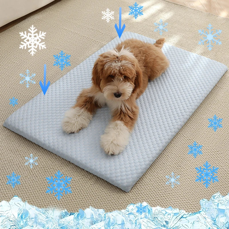 Ice Silk Cooling Pet Mat