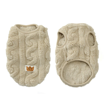 Cozy Fleece Dog Sweater
