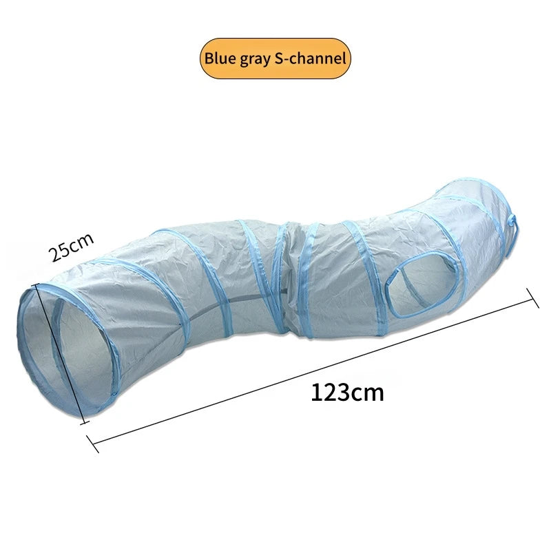 Foldable Cat Play Tunnel