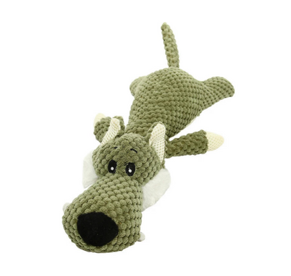 Bite-Resistant Squeaky Plush