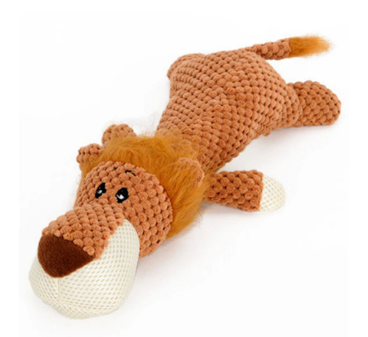 Bite-Resistant Squeaky Plush