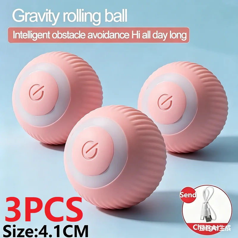 Automatic Rolling Ball Cat Toy