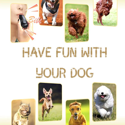 Dog Training Whistle and Clicker