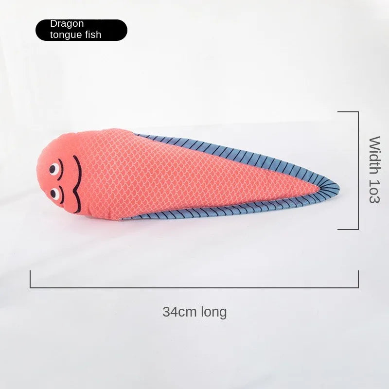 Fish-Shape Catnip Cat Toy