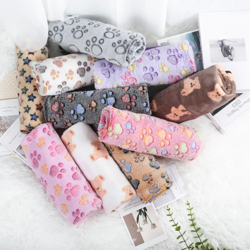 Fluffy Flannel Pet Blanket