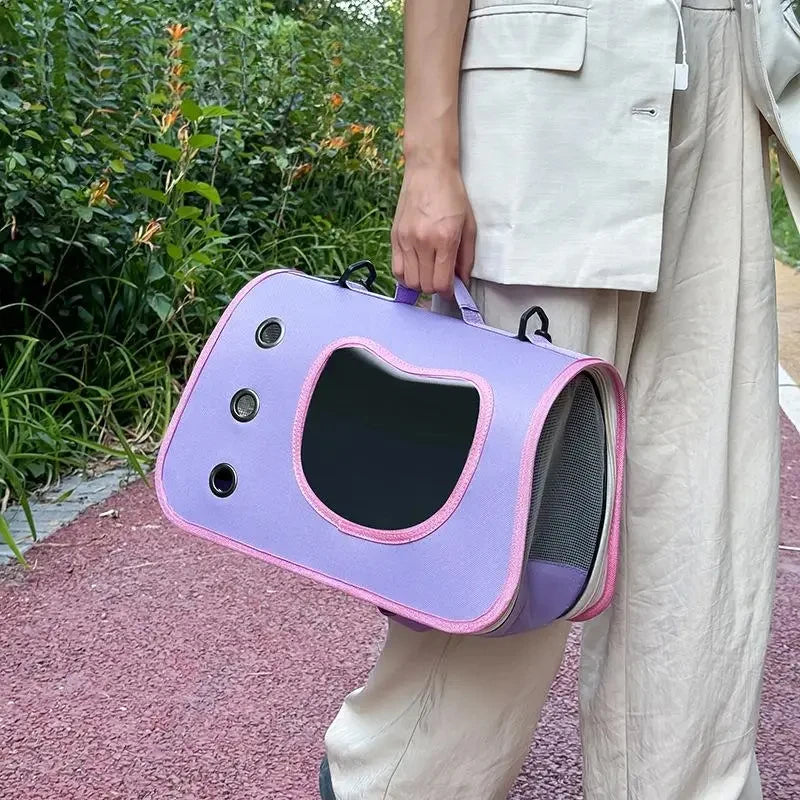Foldable Pet Shoulder Carrier