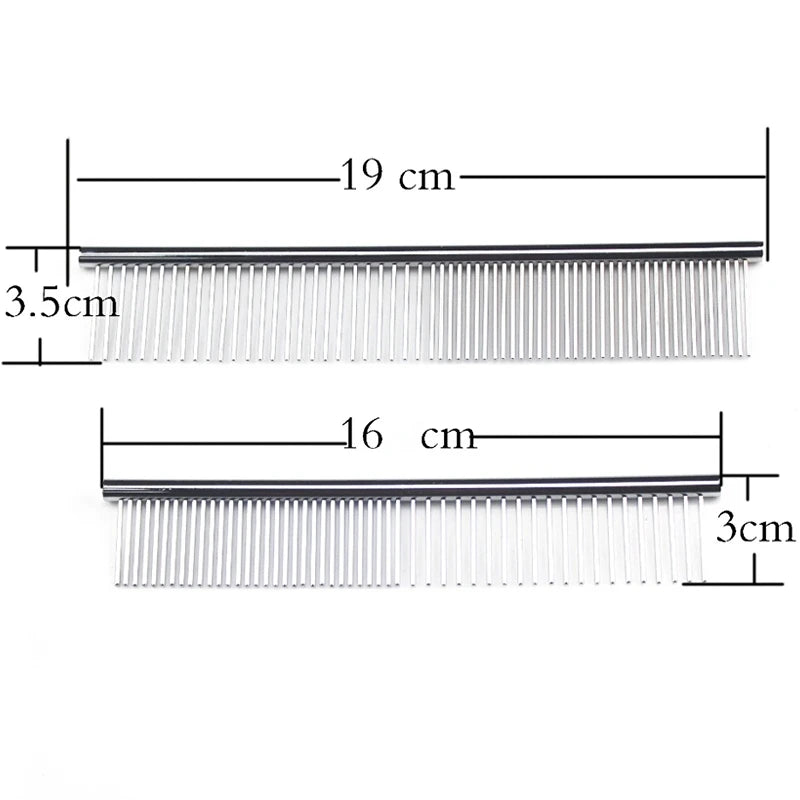 Stainless Steel Dog Grooming Comb