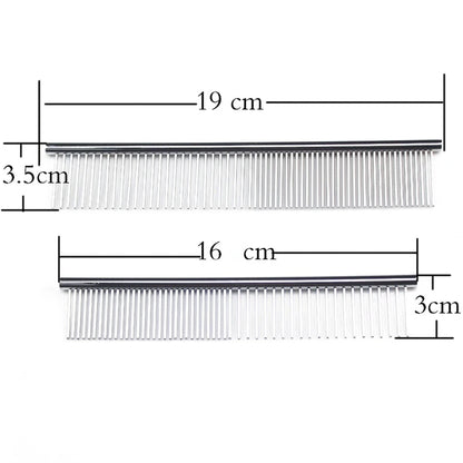 Stainless Steel Dog Grooming Comb