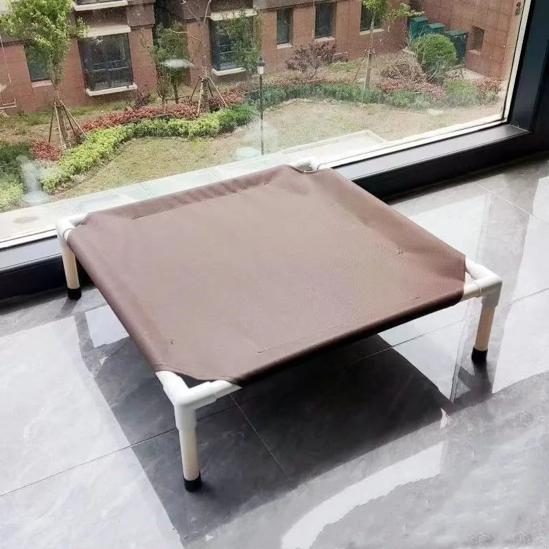 Elevated Folding Pet Camping Bed