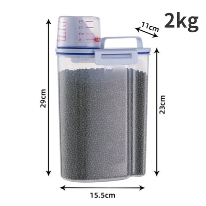 Sealed Pet Food Storage Container