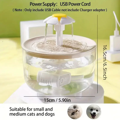 USB Cat Water Fountain 1.2L