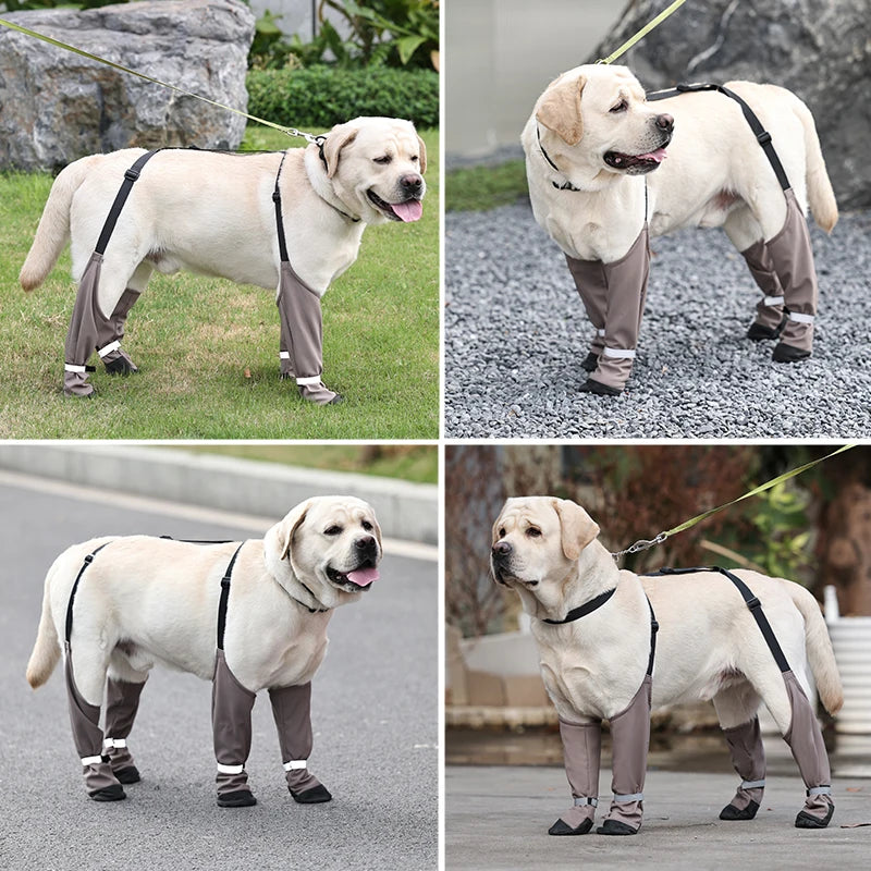 Waterproof Non-Slip Dog Snow Boots