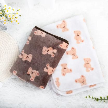 Fluffy Flannel Pet Blanket