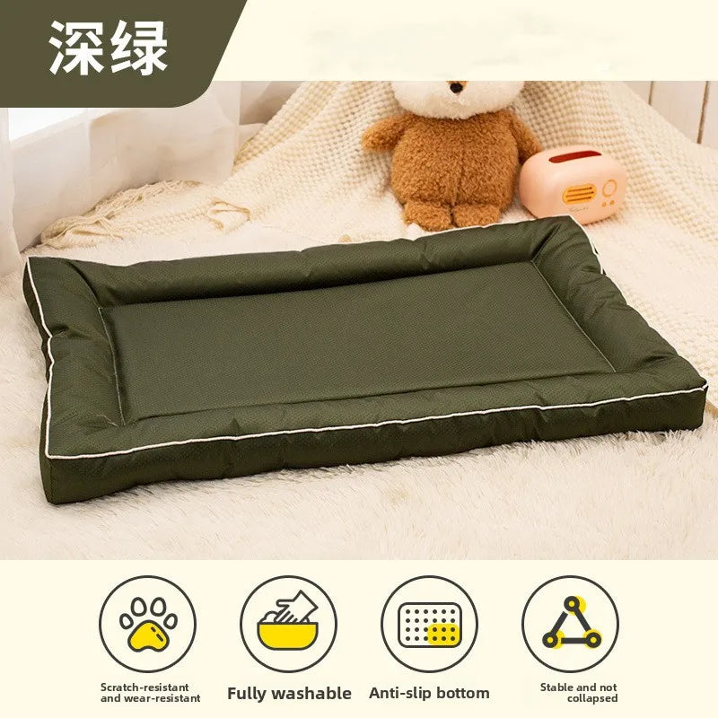 Chew-Resistant Waterproof Dog Crate Mat