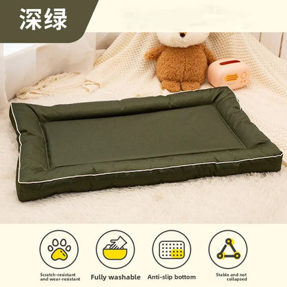 Chew-Resistant Waterproof Dog Crate Mat