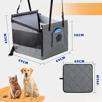 Waterproof Dog Car Seat Carrier