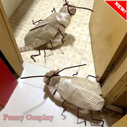 Cockroach Cat Costume with Wings