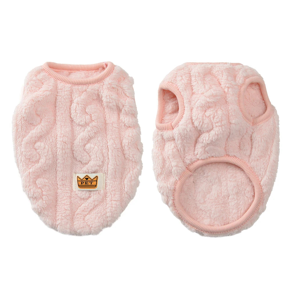 Cozy Fleece Dog Sweater