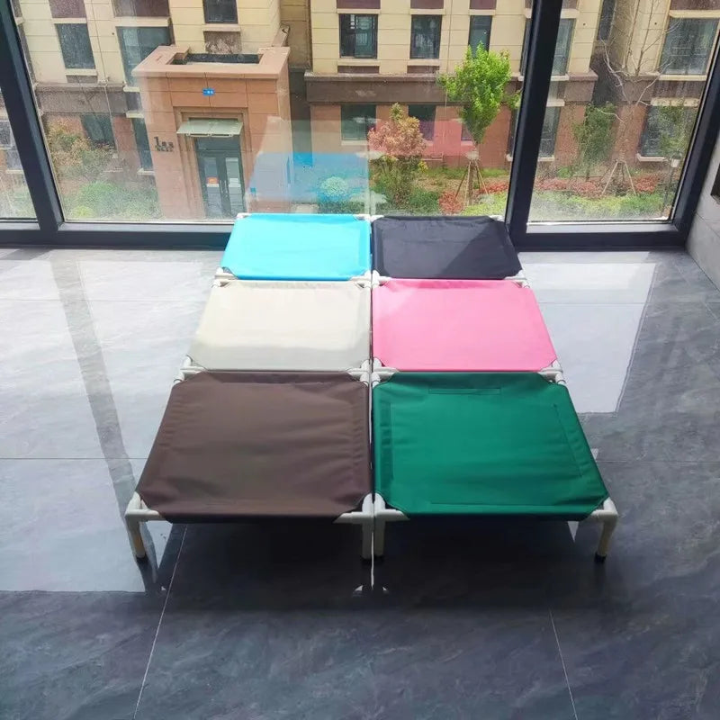Elevated Folding Pet Camping Bed
