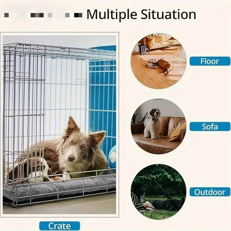 Super-Soft Plush Dog Bed Mat