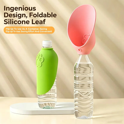 Foldable Leaf Travel Water Cup