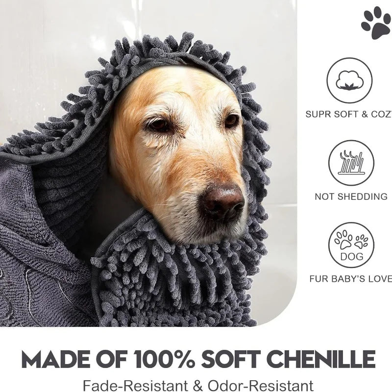 Super Absorbent Pet Bath Towel