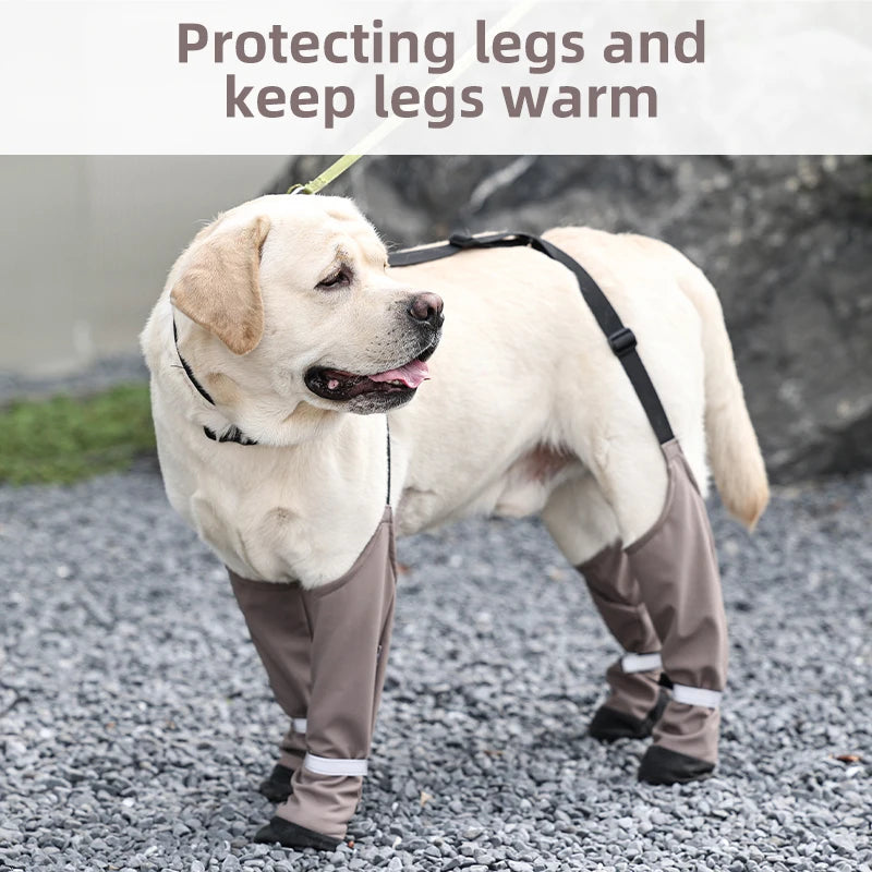 Waterproof Non-Slip Dog Snow Boots