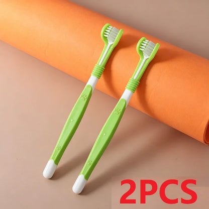 3-Sided Pet Toothbrush