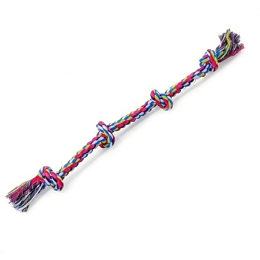 Durable Knot Dog Chew and Tug Toy