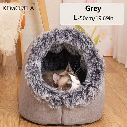 Self-Warming Cat Cave Bed