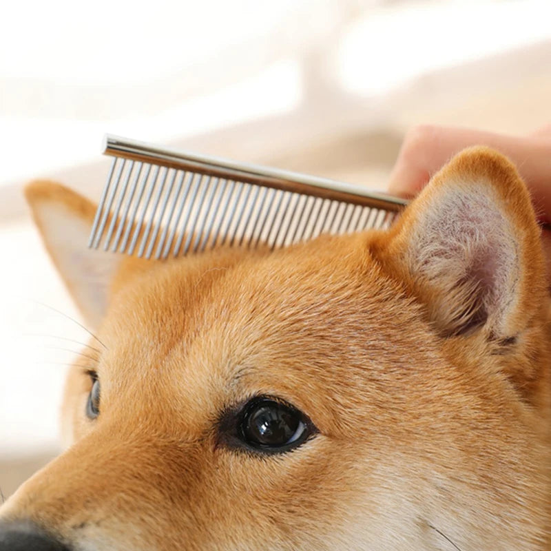 Stainless Steel Dog Grooming Comb