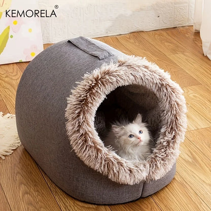 Self-Warming Cat Cave Bed