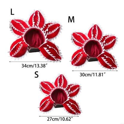 Funny Scary Flower Pet Hat