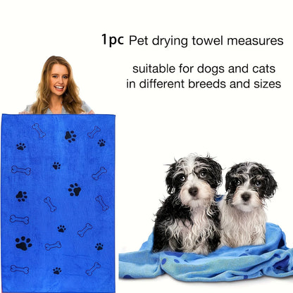 Quick-Dry Microfiber Dog Towel