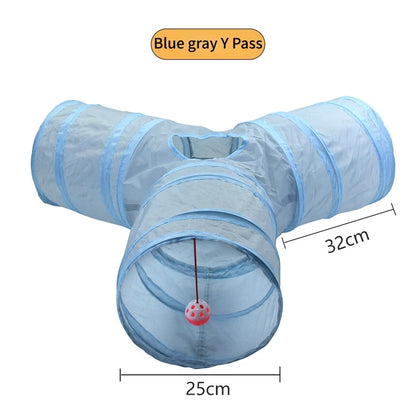 Foldable Cat Play Tunnel