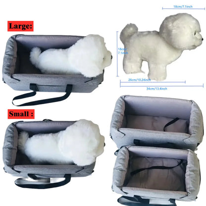 Console Booster Dog Car Seat