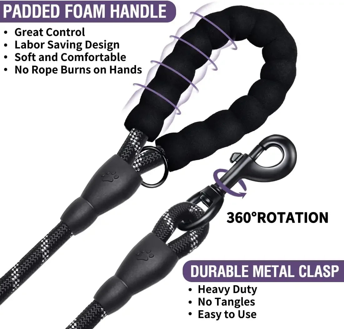 Mountain-Grade Reflective Safety Leash