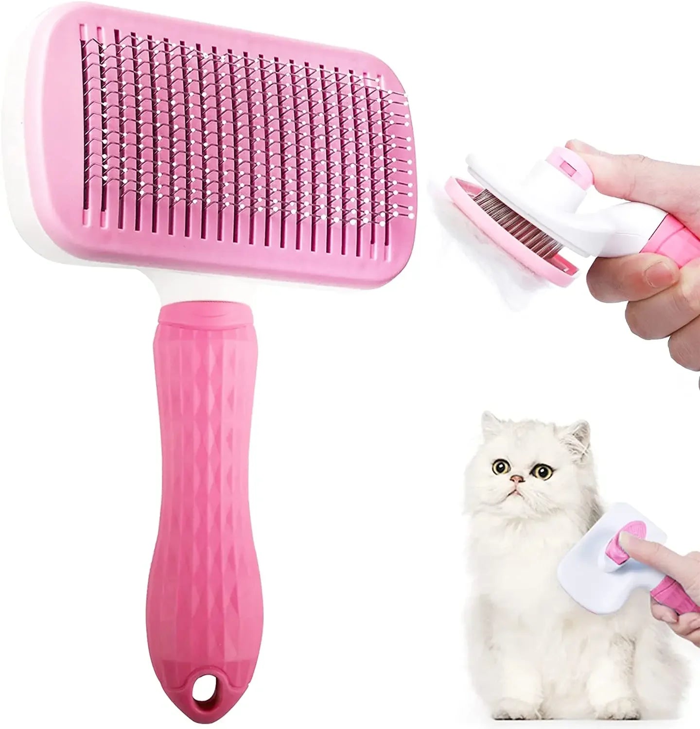 One-Click Self-Cleaning Massage Brush