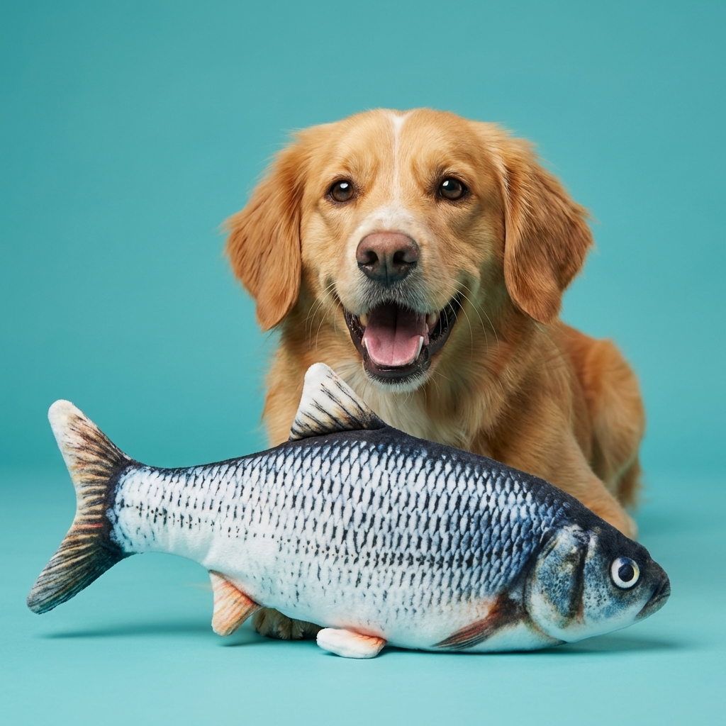Electric Floppy Fish Toy