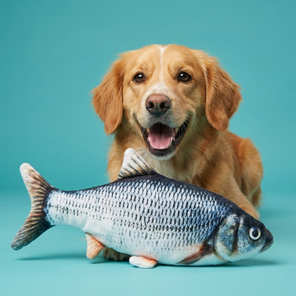 Electric Floppy Fish Toy