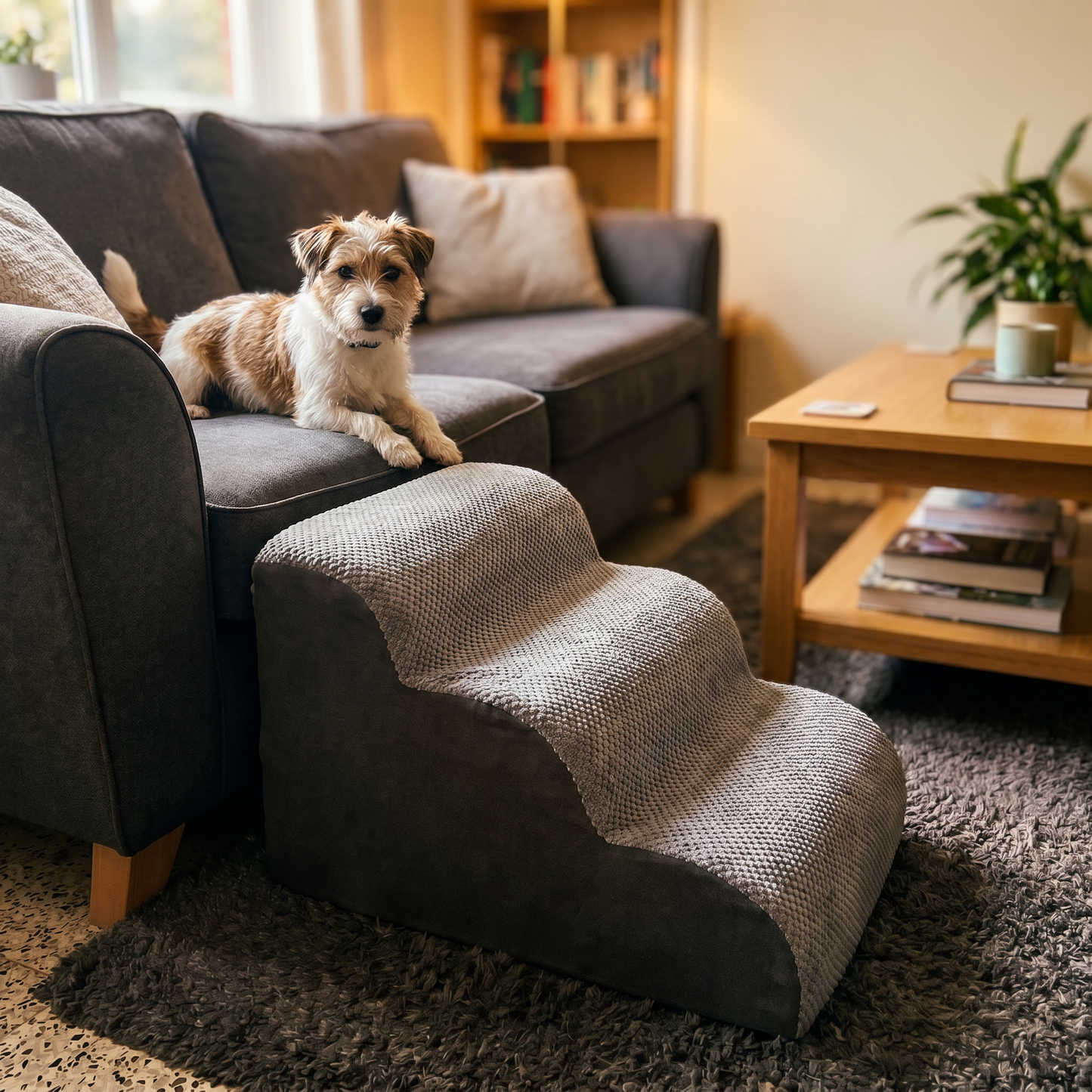 Pawvera Foam Dog Stairs