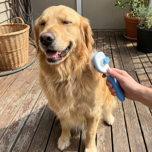 One-Click Self-Cleaning Massage Brush lifestyle