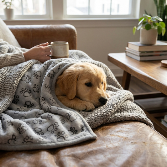 Ultra-Plush Pet Blanket lifestyle